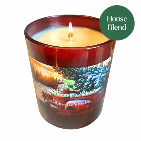 Driving Home For Christmas Candle