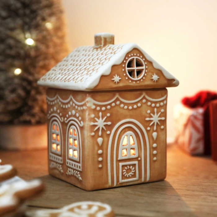 Gingerbread House Wax Burner