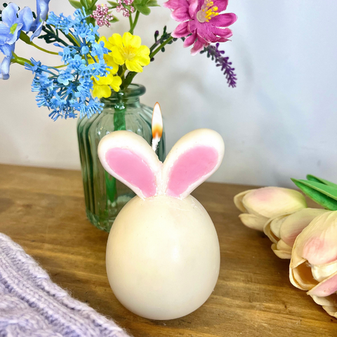 Bunny Decorative Candle - Ivory (Unscented)