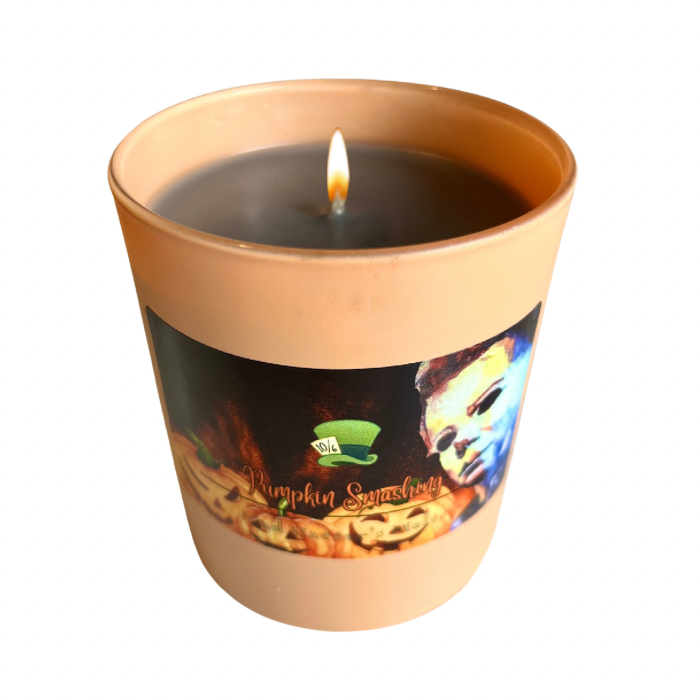 Pumpkin Smashing Candle