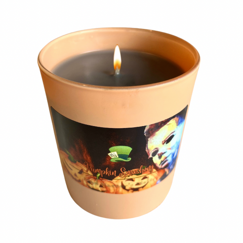 Pumpkin Smashing Candle
