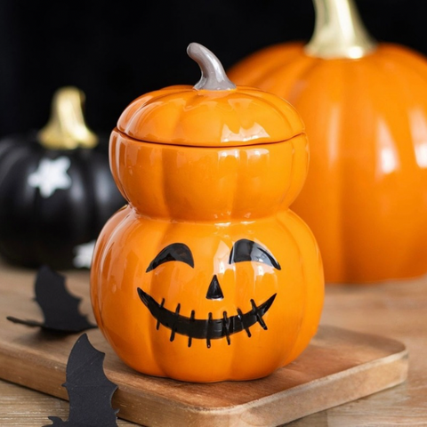 Stacked Pumpkin Wax Burner